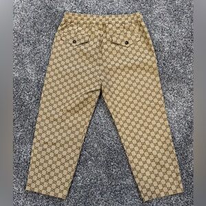 Gucci GG Canvas track bottoms